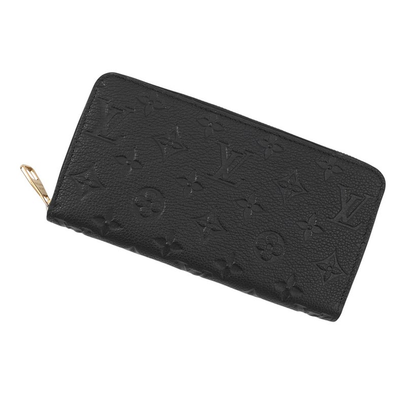 ルイヴィトン 長財布 モノグラム・アンプラント ジッピーウォレット M28791 LOUIS VUITTON 財布 黒 ブラック