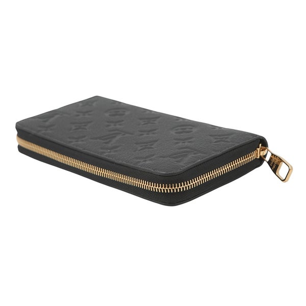 ルイヴィトン 長財布 モノグラム・アンプラント ジッピーウォレット M28791 LOUIS VUITTON 財布 黒 ブラック