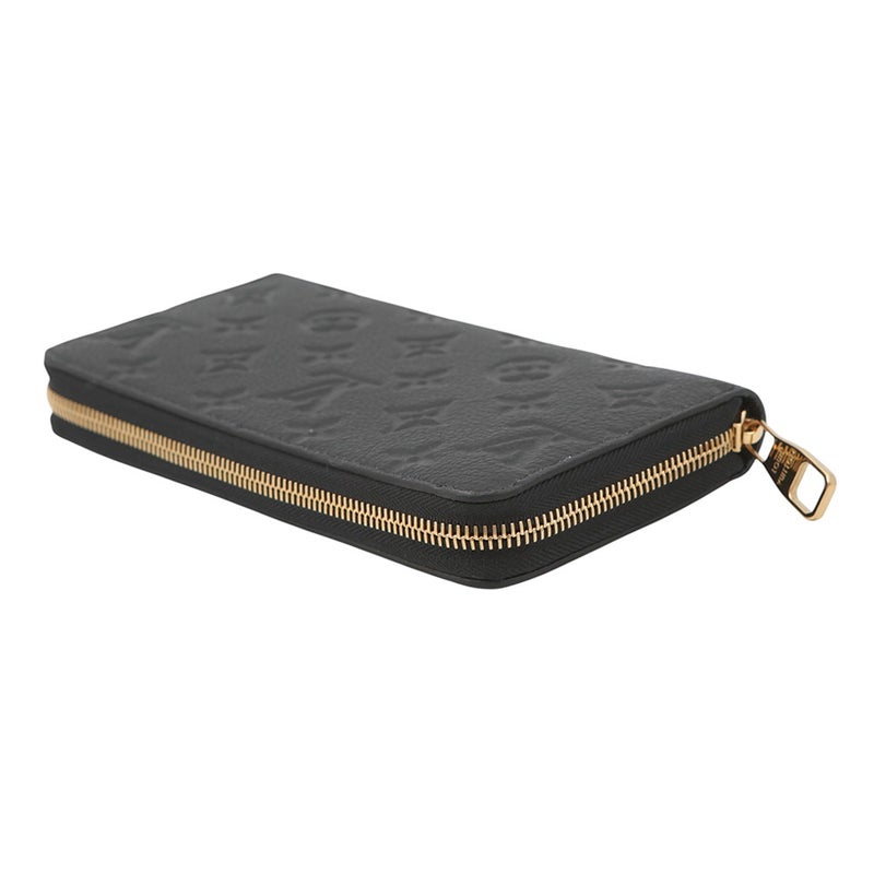 ルイヴィトン 長財布 モノグラム・アンプラント ジッピーウォレット M28791 LOUIS VUITTON 財布 黒 ブラック