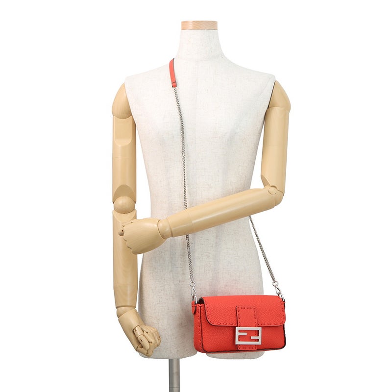 フェンディ ハンドバッグ セレリア FF バゲット ミニ 8BS017 FENDI 2wayショルダーバッグ