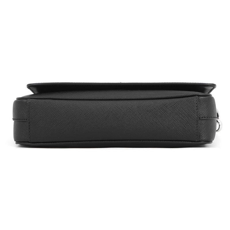 プラダ ショルダーバッグ トライアングルロゴ サフィアーノ レザー 2VD059 PRADA 黒
