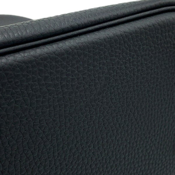 エルメス ハンドバッグ ボリード31 ブラック/シルバー金具 トリヨンクレマンス D刻印 2wayショルダーバッグ 黒
