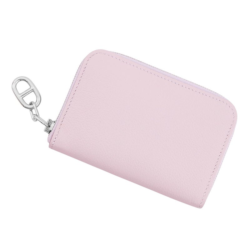 エルメス コインケース ジップアンゴー コンパクト モーヴペール/シルバー金具 エバーカラー B刻印 財布