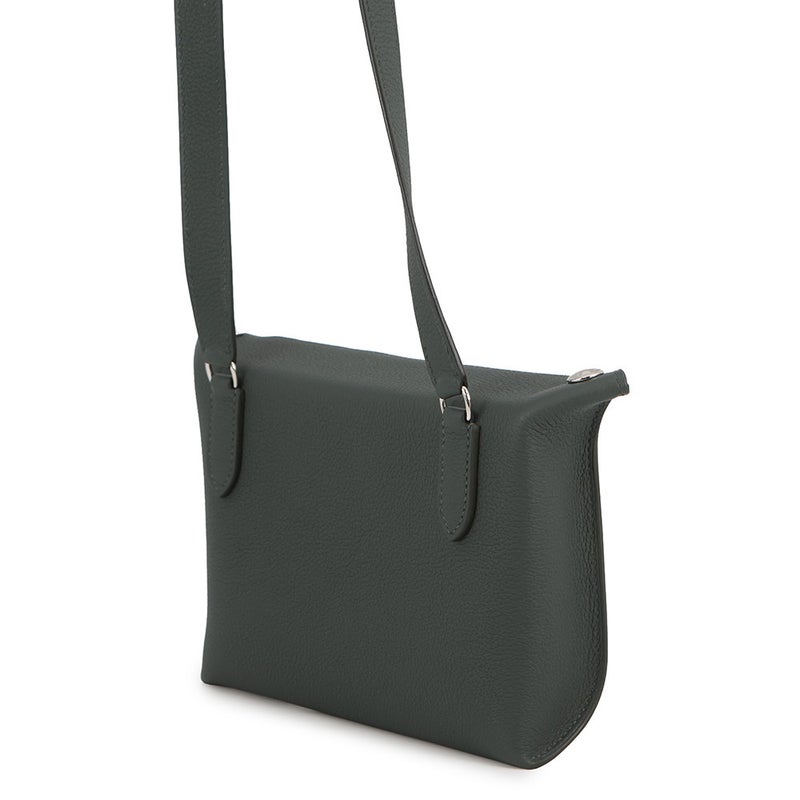 エルメス ショルダーバッグ ヴィドポッシュ ヴェールマングローブ/シルバー金具 トゴ K刻印 HERMES