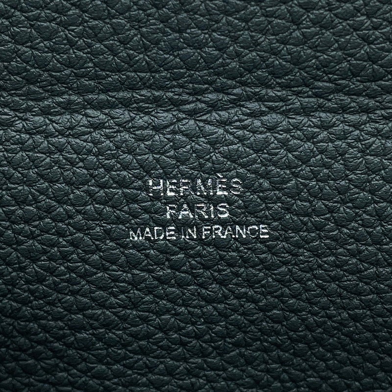 エルメス ショルダーバッグ ヴィドポッシュ ヴェールマングローブ/シルバー金具 トゴ K刻印 HERMES