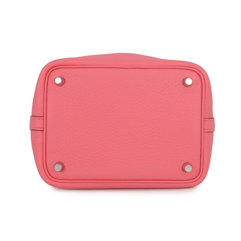 エルメス ハンドバッグ ピコタンロックPM ローズアザレ/シルバー金具 トリヨンクレマンス K刻印