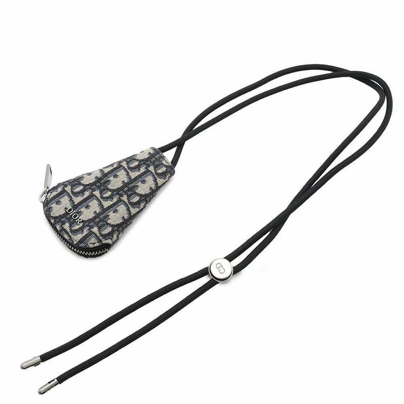 クリスチャン・ディオール キーホルダー オブリーク ジャカード D-Touch 2ESKH332YKY_H27E Christian Dior キーケース
