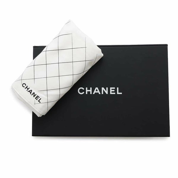 シャネル チェーンショルダーバッグ マトラッセ25 ココマーク キャビアスキン ダブルチェーン A01112 CHANEL