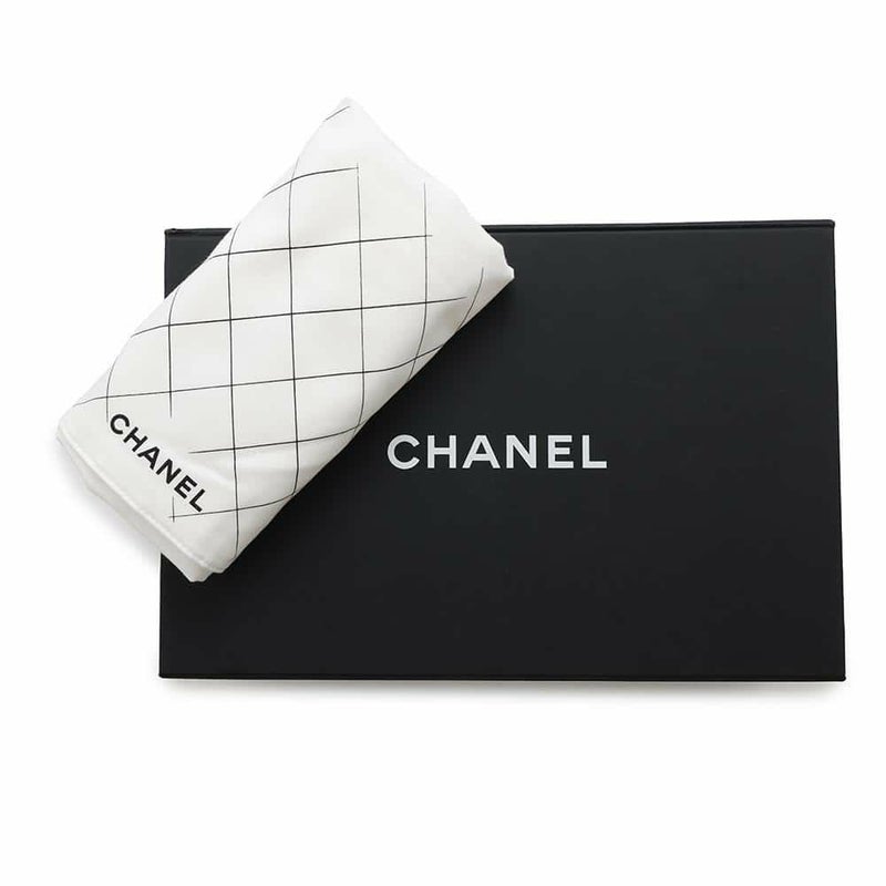 シャネル チェーンショルダーバッグ マトラッセ25 ココマーク キャビアスキン ダブルチェーン A01112 CHANEL