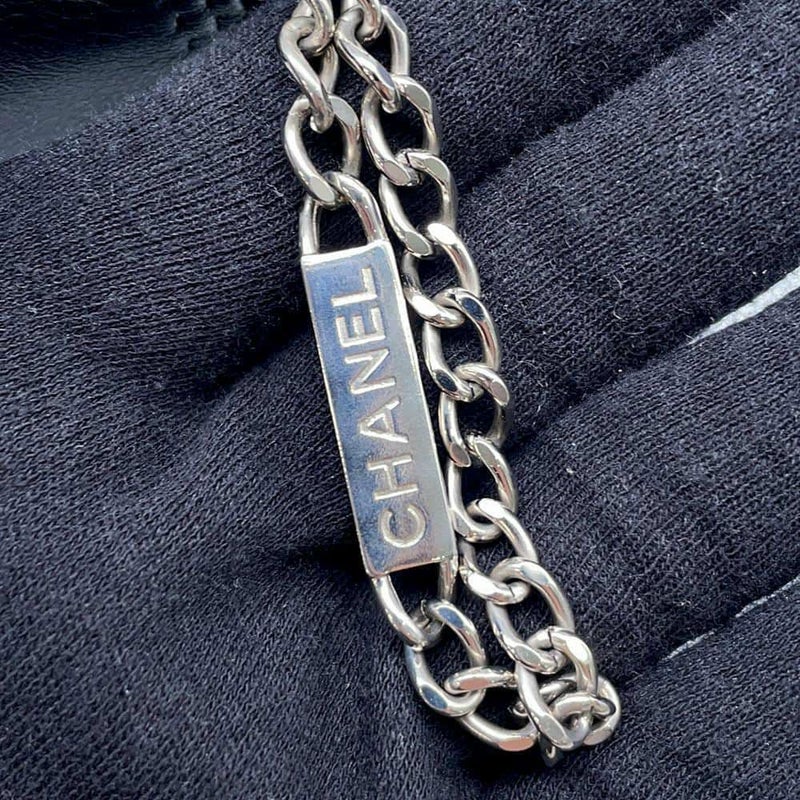 シャネル ショルダーバッグ カンボンライン ココマーク ボーリングバッグ A25171 CHANEL バッグ 黒