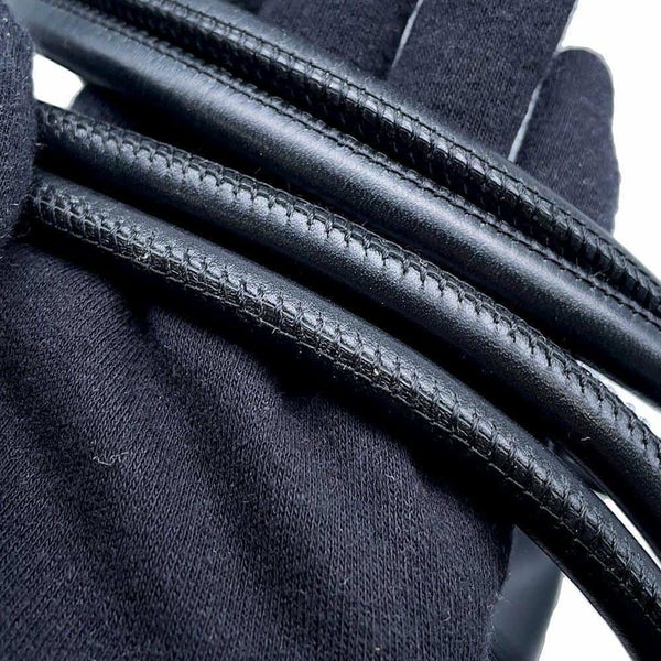 シャネル ショルダーバッグ カンボンライン ココマーク ボーリングバッグ A25171 CHANEL バッグ 黒