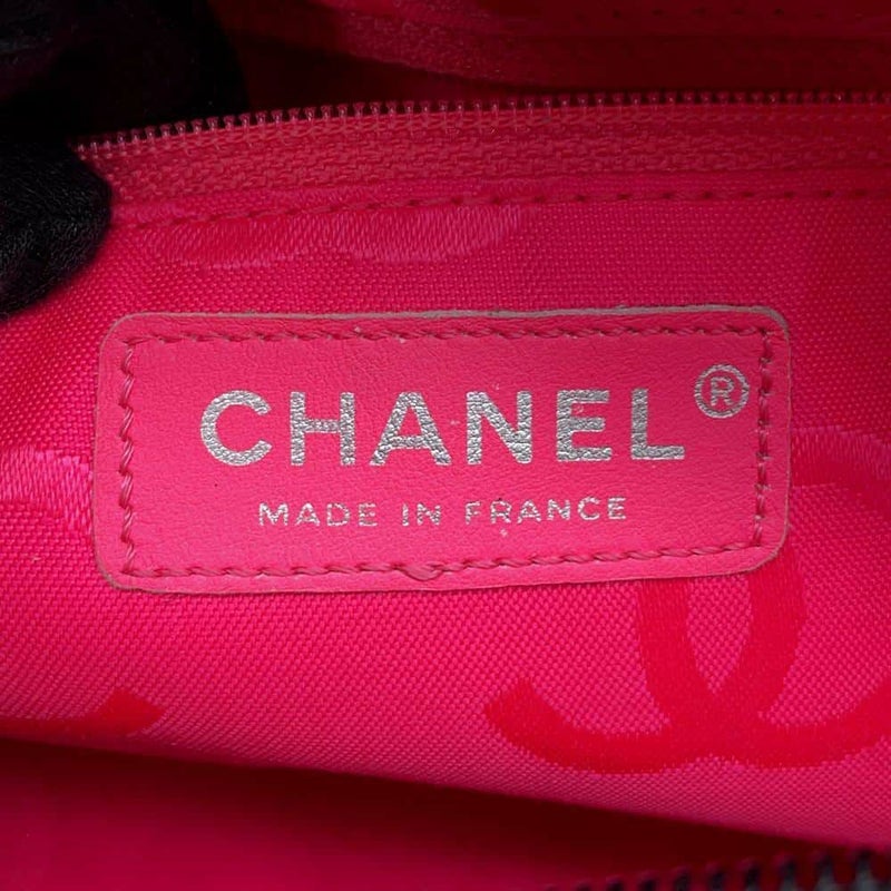 シャネル ショルダーバッグ カンボンライン ココマーク ボーリングバッグ A25171 CHANEL バッグ 黒
