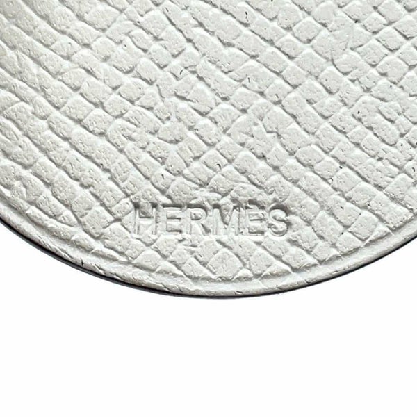 エルメス バッグチャーム アニマルチャーム トナカイ ホワイト/エトゥープ エプソン/SV925 HERMES