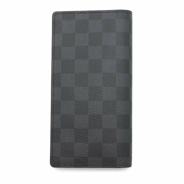 ルイヴィトン 長財布 ダミエ・グラフィット ポルトフォイユ・ブラザ N62665 LOUIS VUITTON 黒