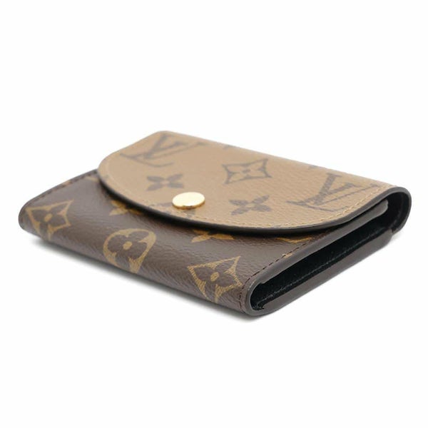 ルイヴィトン コインケース モノグラム/モノグラム・リバース ポルトモネ・ロザリ M82333 LOUIS VUITTON ヴィトン 小銭入れ 黒