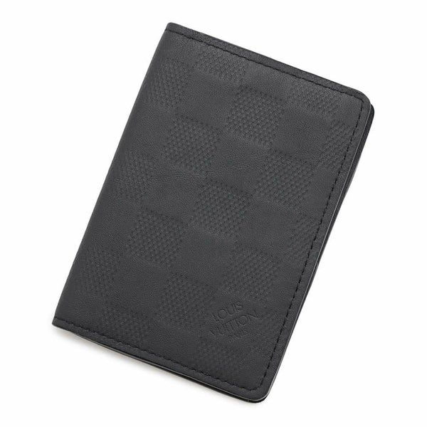 ルイヴィトン カードケース ダミエ・アンフィニ オーガナイザー・ドゥ ポッシュ N63197 LOUIS VUITTON ブラック 黒