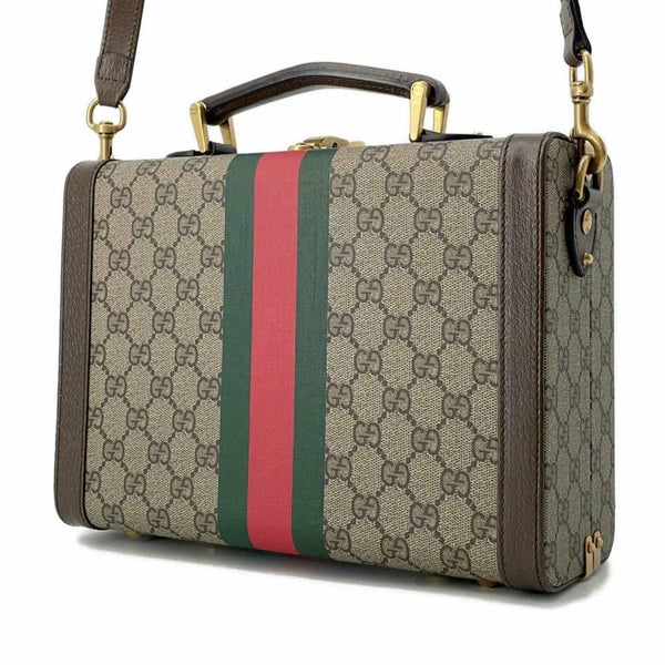 グッチ ハンドバッグ Savoy ビューティーケース GGスプリーム 633587 GUCCI 2wayショルダー