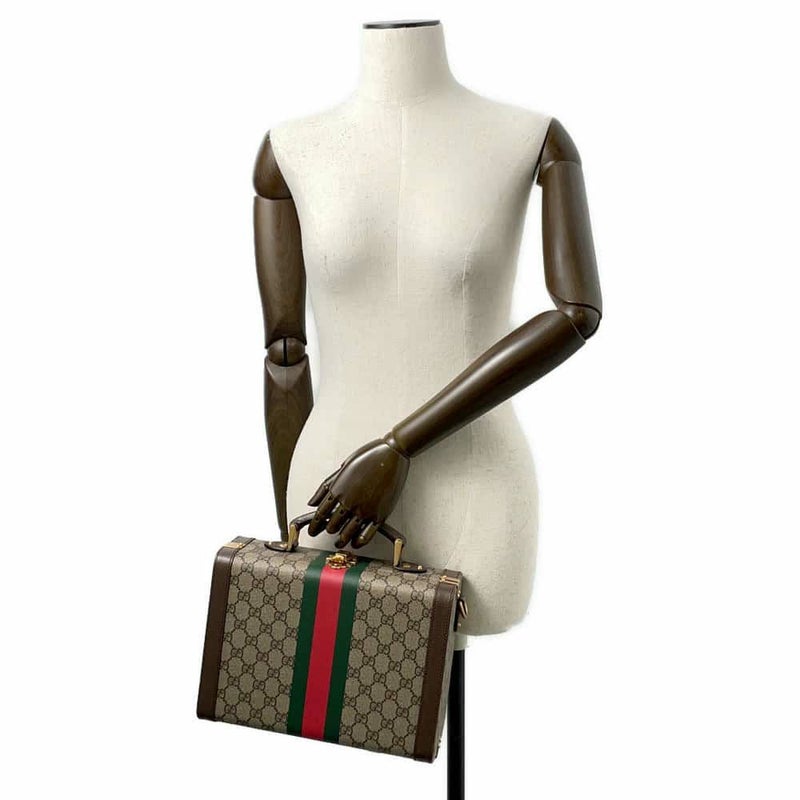 グッチ ハンドバッグ Savoy ビューティーケース GGスプリーム 633587 GUCCI 2wayショルダー