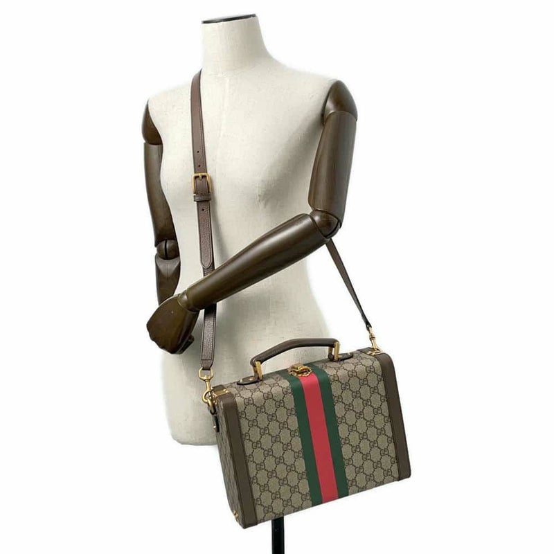 グッチ ハンドバッグ Savoy ビューティーケース GGスプリーム 633587 GUCCI 2wayショルダー