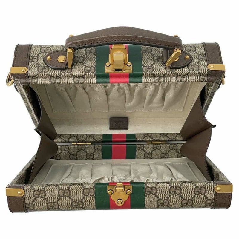 グッチ ハンドバッグ Savoy ビューティーケース GGスプリーム 633587 GUCCI 2wayショルダー