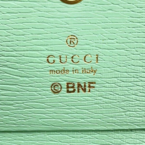 グッチ 二つ折り財布 ばなにゃ コンパクトウォレット レザー 701009 GUCCI 財布