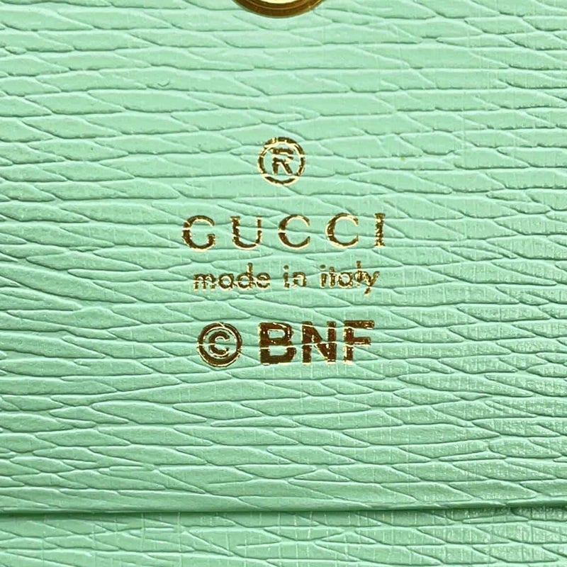 グッチ 二つ折り財布 ばなにゃ コンパクトウォレット レザー 701009 GUCCI 財布