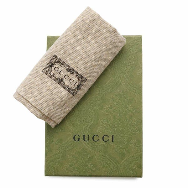 グッチ 二つ折り財布 ばなにゃ コンパクトウォレット レザー 701009 GUCCI 財布