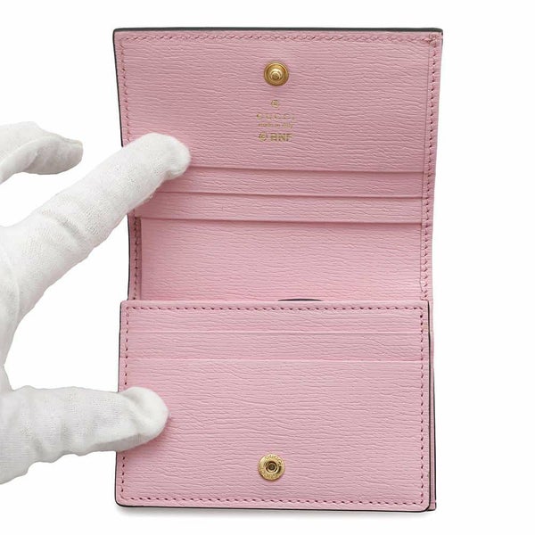 グッチ 二つ折り財布 ばなにゃ コンパクトウォレット レザー 701009 GUCCI 財布