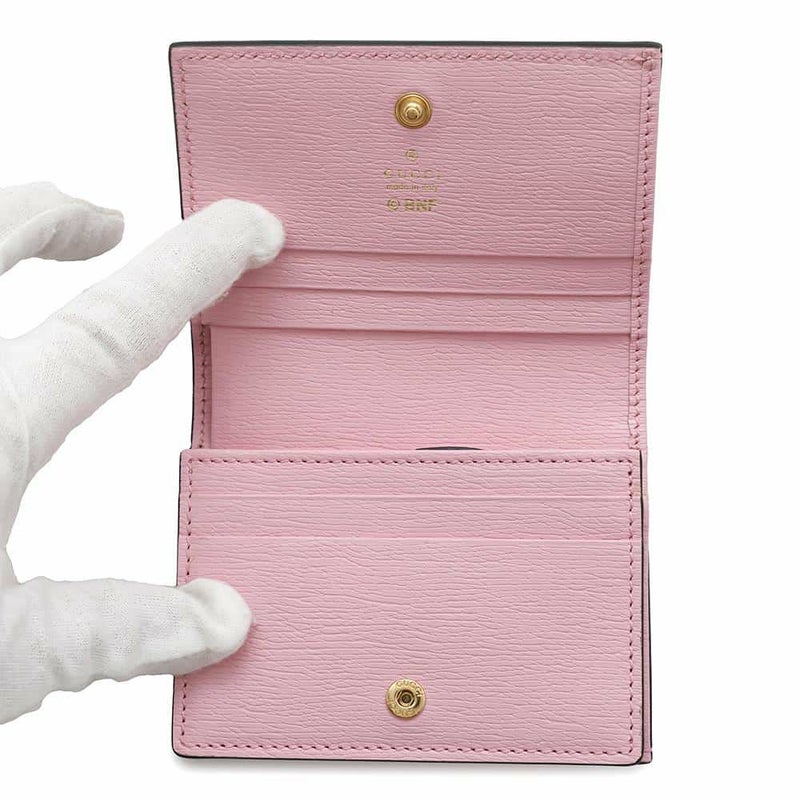 グッチ 二つ折り財布 ばなにゃ コンパクトウォレット レザー 701009 GUCCI 財布