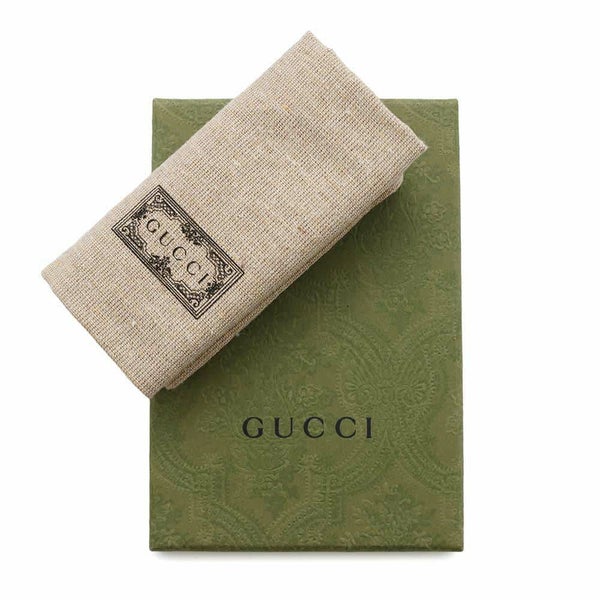グッチ 二つ折り財布 ばなにゃ コンパクトウォレット レザー 701009 GUCCI 財布