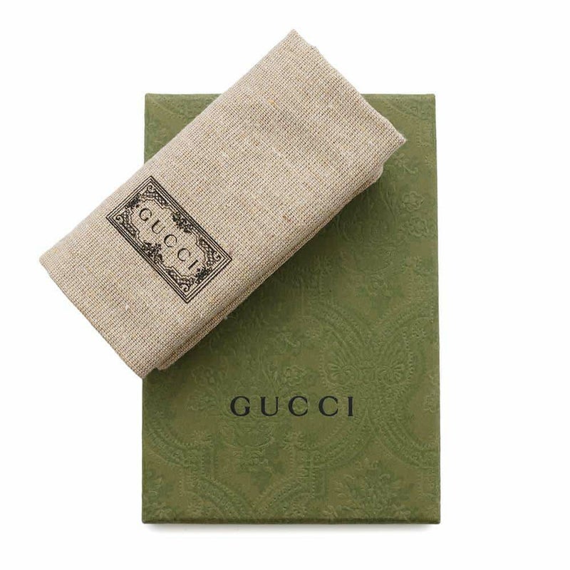グッチ 二つ折り財布 ばなにゃ コンパクトウォレット レザー 701009 GUCCI 財布