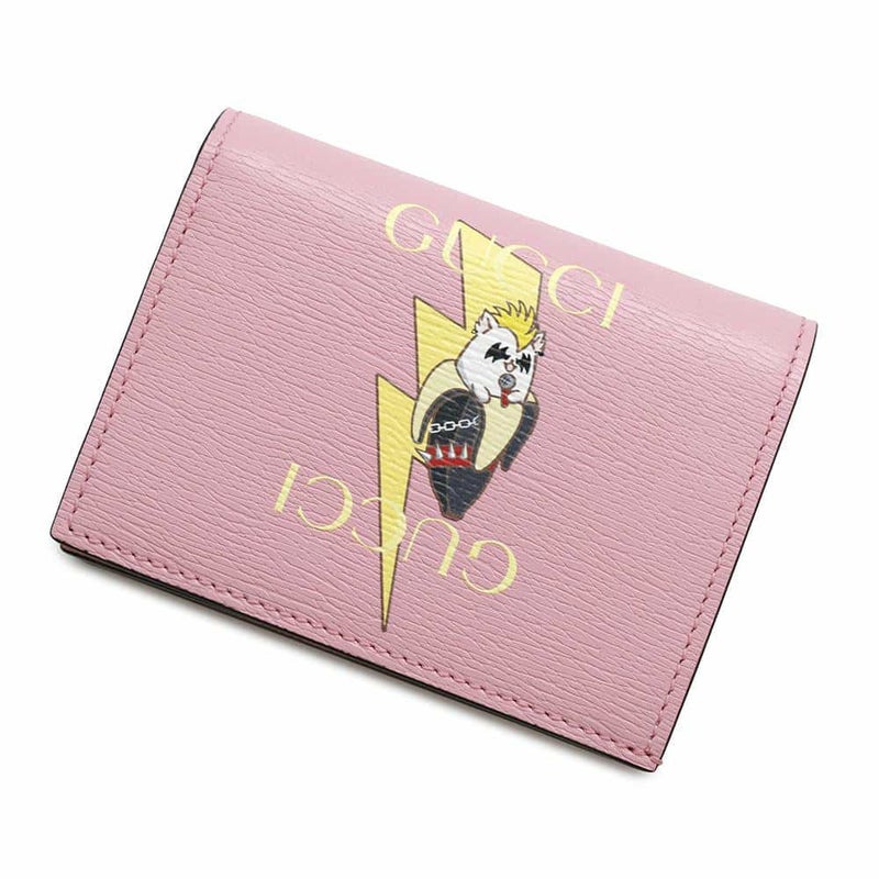 グッチ 二つ折り財布 ばなにゃ コンパクトウォレット レザー 701009 GUCCI 財布