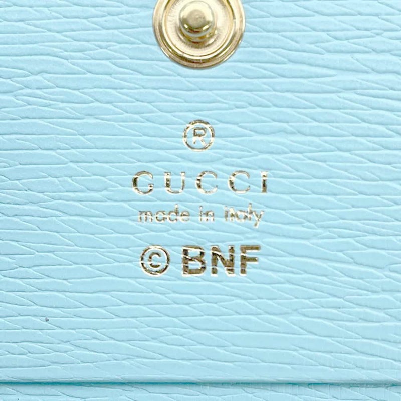 グッチ 二つ折り財布 ばなにゃ コンパクトウォレット レザー 701009 GUCCI 財布