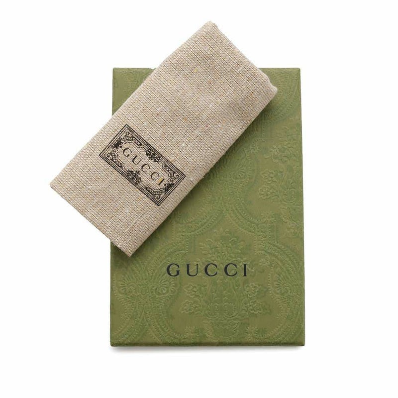 グッチ 二つ折り財布 ばなにゃ コンパクトウォレット レザー 701009 GUCCI 財布