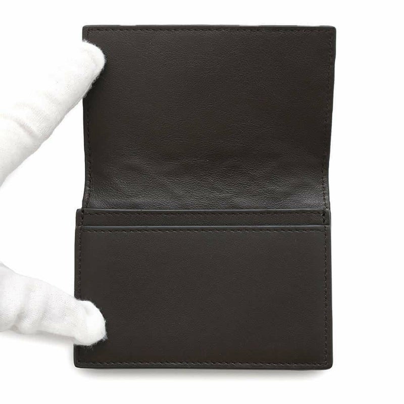 ボッテガヴェネタ カードケース イントレチャート レザー 605720 BOTTEGA VENETA 名刺入れ