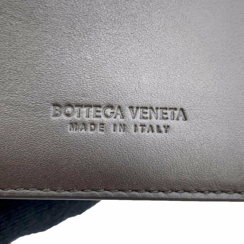 ボッテガヴェネタ カードケース イントレチャート レザー 605720 BOTTEGA VENETA 名刺入れ