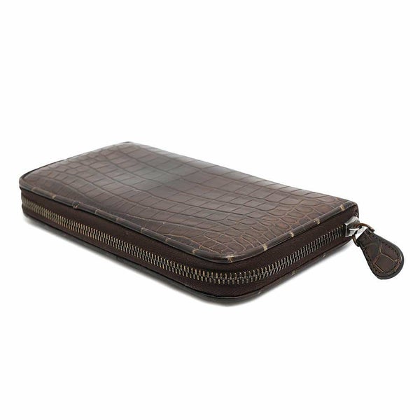 ボッテガヴェネタ 長財布 ラウンドファスナー ロングウォレット 型押しレザー BOTTEGA VENETA 財布