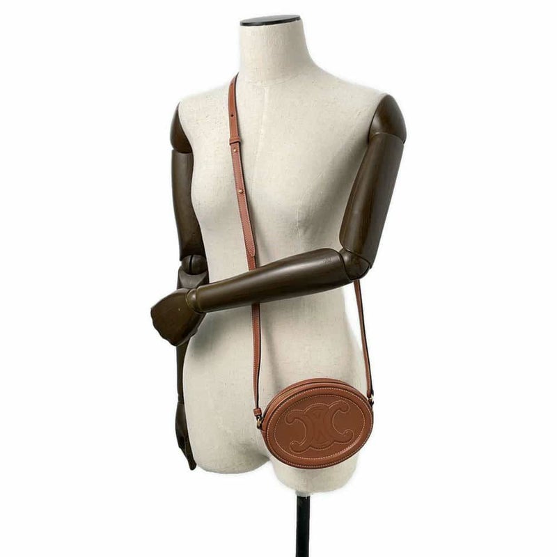 セリーヌ ショルダーバッグ オーバルパース キュイルトリオンフ 10I703DPQ CELINE バッグ