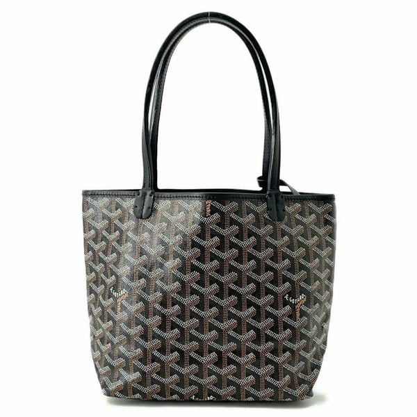 ゴヤール ハンドバッグ サンルイ ジュニア GOYARD バッグ 黒