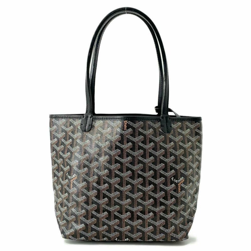 ゴヤール ハンドバッグ サンルイ ジュニア GOYARD バッグ 黒