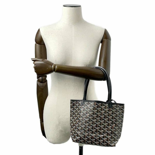 ゴヤール ハンドバッグ サンルイ ジュニア GOYARD バッグ 黒