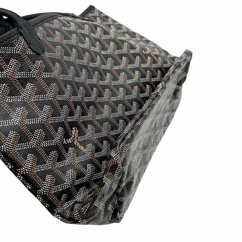 ゴヤール ハンドバッグ サンルイ ジュニア GOYARD バッグ 黒