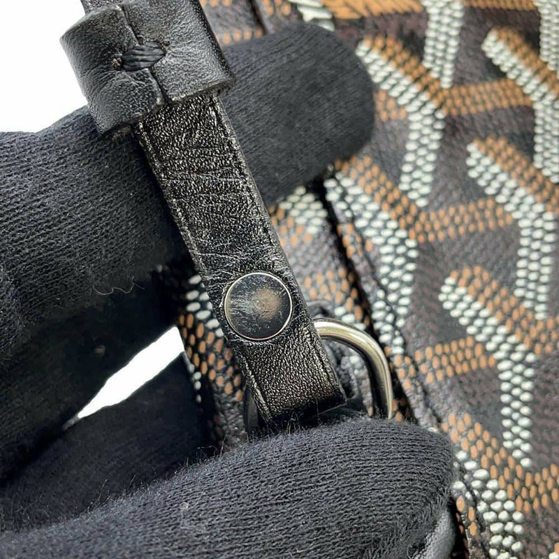 ゴヤール ハンドバッグ サンルイ ジュニア GOYARD バッグ 黒