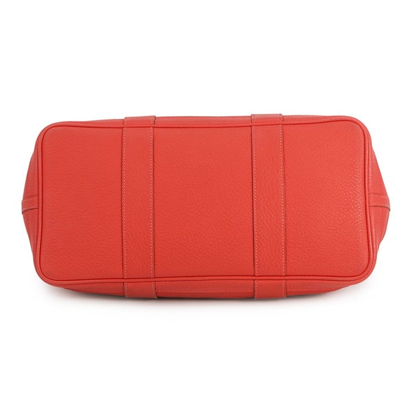 エルメス トートバッグ ガーデンパーティPM ルージュピヴォワンヌ/シルバー金具 ネゴンダ R刻印 HERMES Garden Party