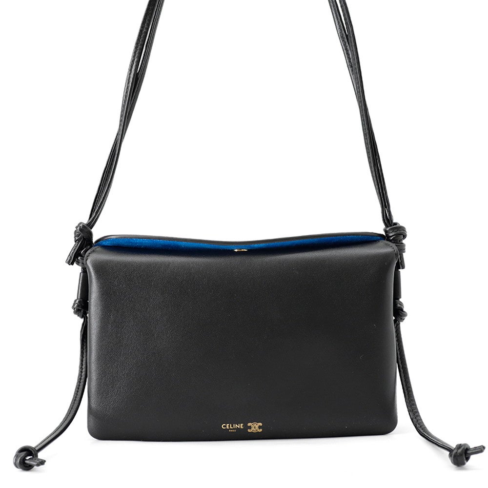 セリーヌ ショルダーバッグ トリオ フラップ レザー 10P862O86 CELINE