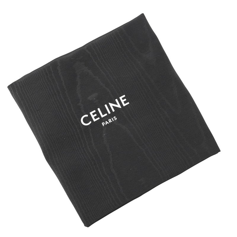 セリーヌ ショルダーバッグ トリオ フラップ レザー 10P862O86 CELINE バッグ 黒
