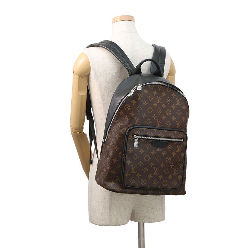 ルイヴィトン リュック モノグラム・マカサー ジョッシュ NV M45349 LOUIS VUITTON バッグ バッグパック 黒 ブラック