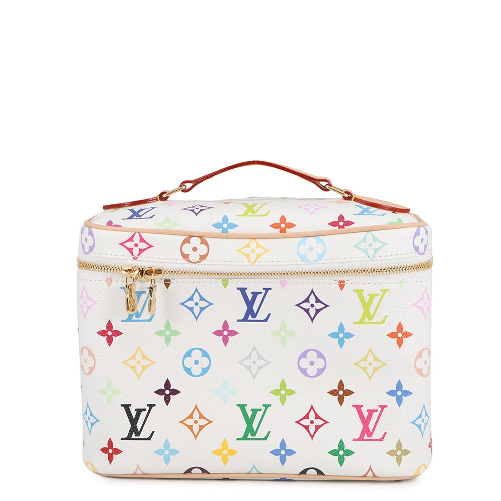 ルイヴィトン バニティバッグ モノグラム・マルチカラー LV × TM