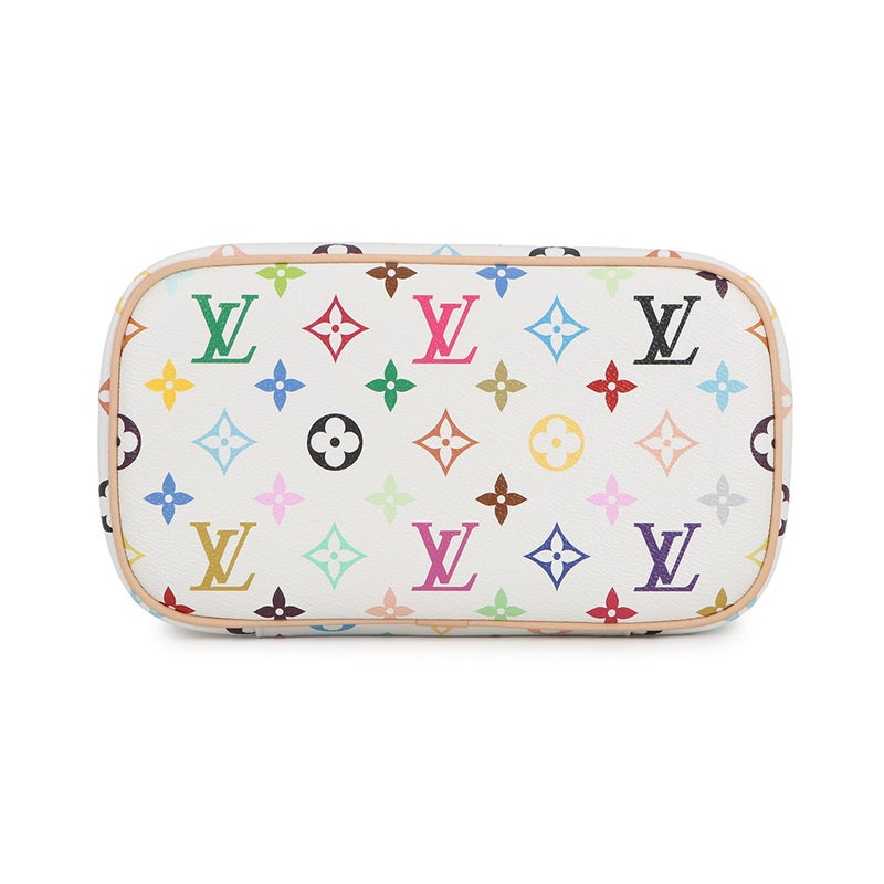 ルイヴィトン バニティバッグ モノグラム・マルチカラー LV × TM ニース・ BB M28340 化粧ポーチ コスメ 小物入れ 村上隆 コラボ
