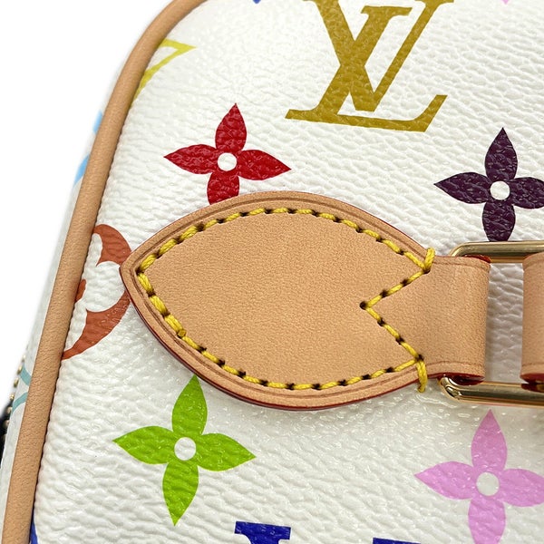 ルイヴィトン バニティバッグ モノグラム・マルチカラー LV × TM ニース・ BB M28340 化粧ポーチ コスメ 小物入れ 村上隆 コラボ